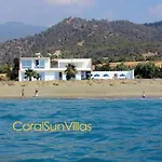 Blue - Front Spectacular Sleeps 10 Villa Argaka