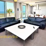 Blue - Front Spectacular Sleeps 10 Villa Argaka