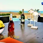 Blue - Front Spectacular Sleeps 10 Villa Argaka