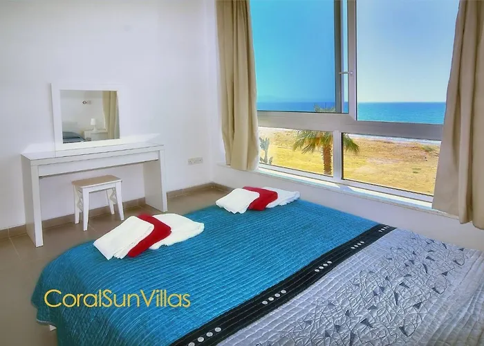 Blue - Front Spectacular Sleeps 10 Villa Argaka